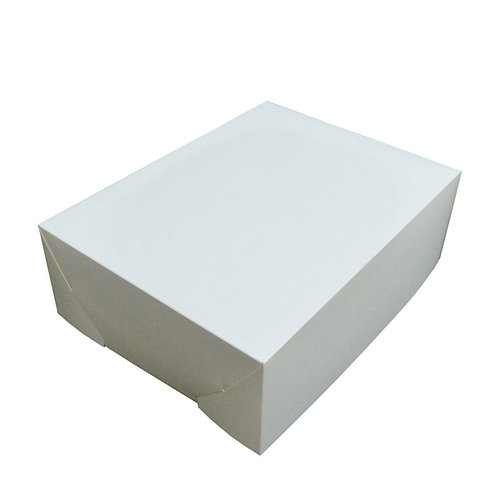 Коробка для торта, белая 4кг, 30*40*15см,