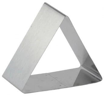 Форма металлическая для муссового торта "Треугольник" 17,5см.