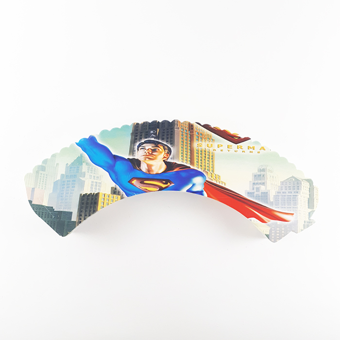 Обертки для кексов Супермен 7,6см(12шт)