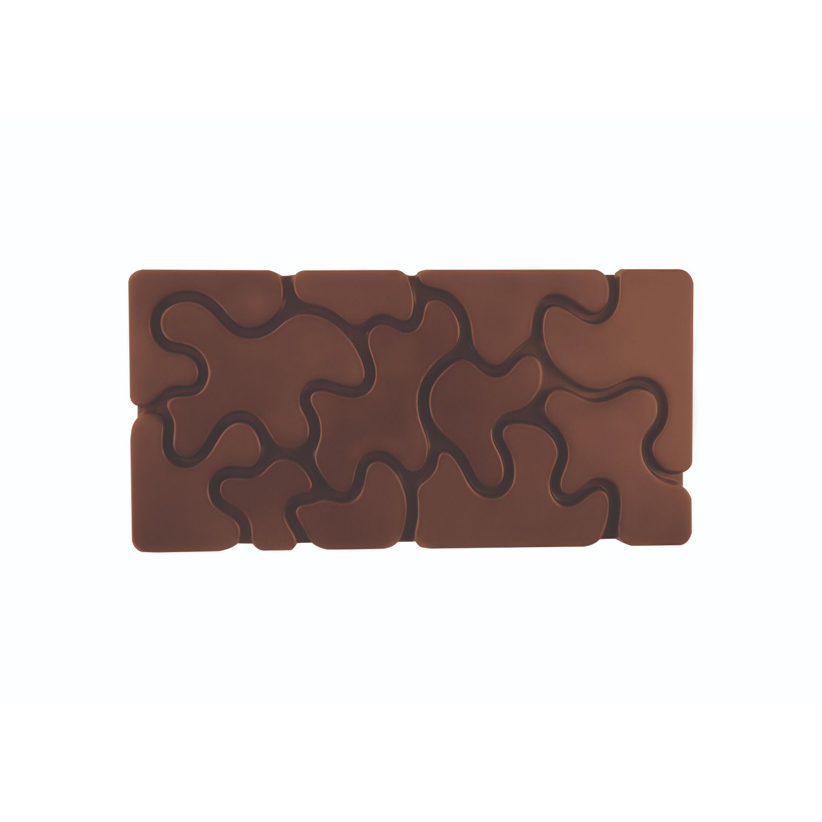 Форма пластиковая для шоколада "Camouflage" d154*77*8мм, Pavoni