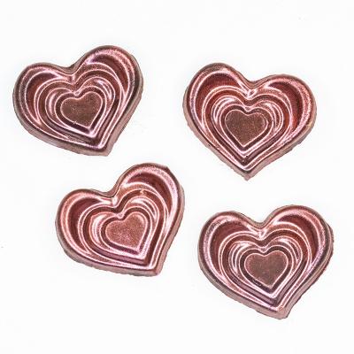Форма пластиковая для шоколада "Конфета сердце" 35мм*8шт, VTK