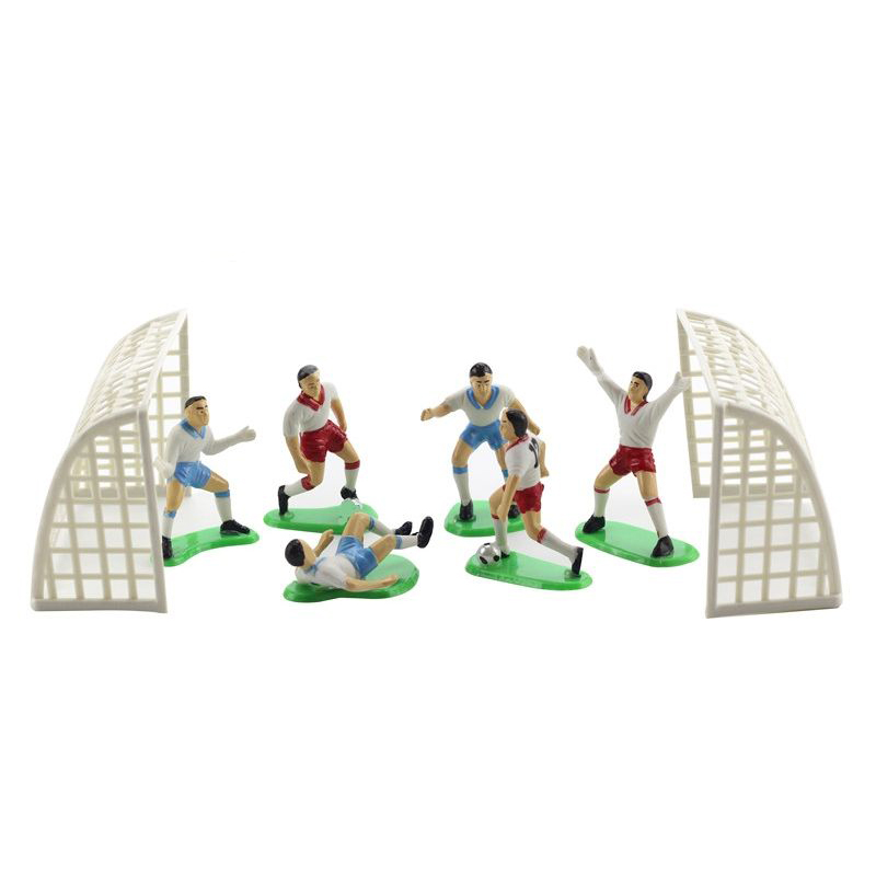 Игрушка комплект футбольного декора "Футбол" с игроками, клетками
