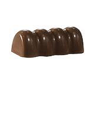 Форма поликарбонатная для шоколада "TURN" 40*19*h16мм, Martellato