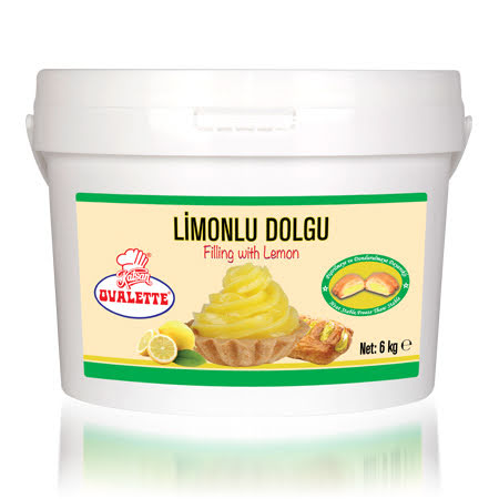 Крем наполнитель со вкусом лимона 6кг, Турция