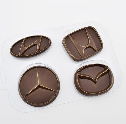 Форма пластиковая для шоколада "Авто эмблемы 2"