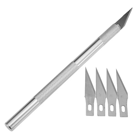 Нож для моделирования со сменными лезвиями