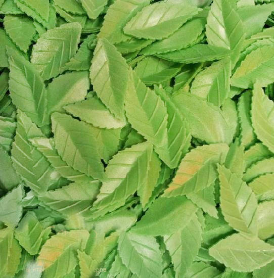 Ваф.листья для РОЗ,38мм,зеленый,1000шт