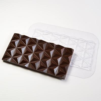 Форма пластиковая для шоколада "Пирамидки "