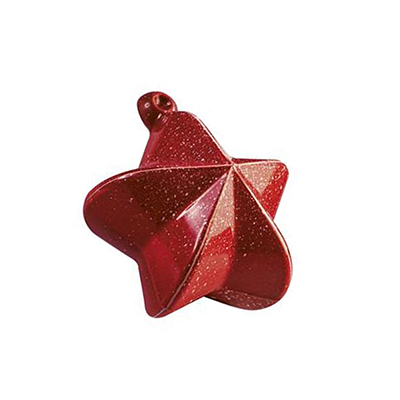 Форма пластиковая для шоколада "Рождественская звезда" 62*69мм, Martellato