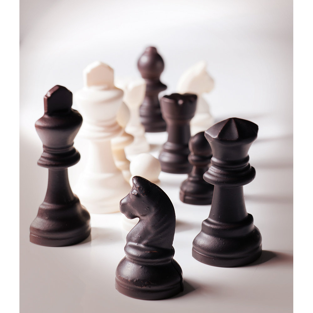 Форма пластиковая для шоколада "Шахматные фигурки/Chess Game", Martellato