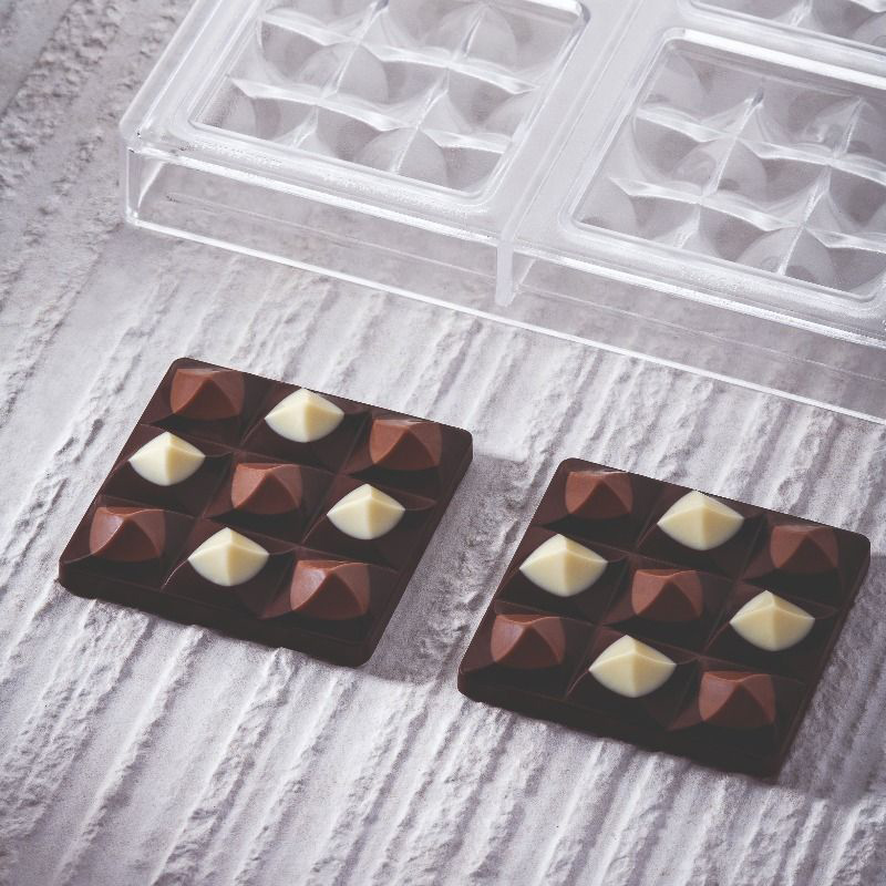 Форма пластиковая для шоколада "Mini moulin" d70*70*14мм, Pavoni