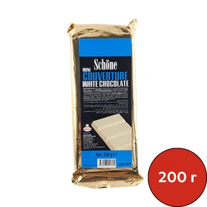 Кувертюр МИНИ белый шоколад ECO 200гр
