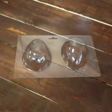 Форма пластиковая для шоколада "Яйцо" 70*100мм