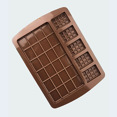 Форма силиконовая для шоколада "Плитка Дуэт"