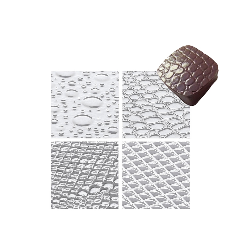 Коврик пластиковый для шоколада "Рельефный" набор 32шт