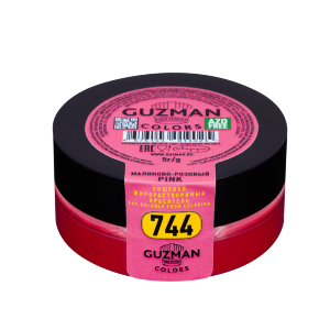 Краситель сухой жирорастворимый Guzman 5гр "Малиново-розовый" (744)