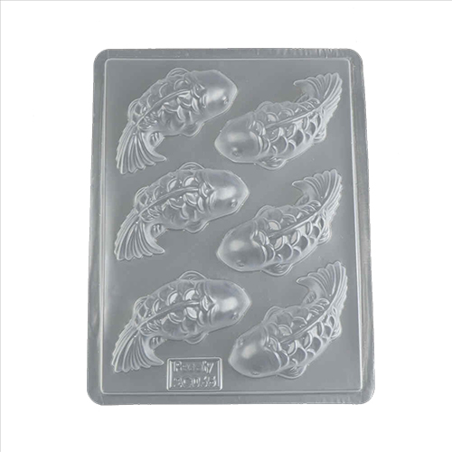 Форма пластиковая "Рыбки" для шоколада, 3D 9.5*4см