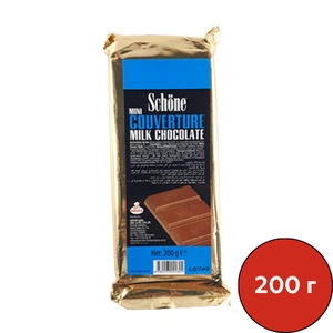 Кувертюр МИНИ молочный шоколад ECO 200гр