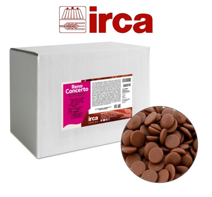 Irca молочный шоколад Reno Сoncerto 34%,5кг*кор