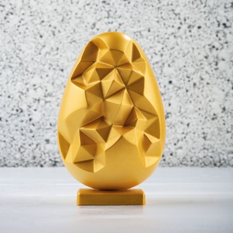 Форма пластиковая для шоколада "Яйцо Picasso" d96*150мм, Pavoni