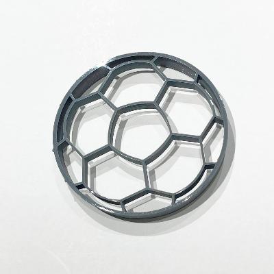 Выемка пластиковая "Футбольный мяч" для печенья 105мм